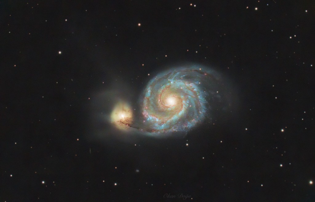 8 Ay Sonra yine Messier 51